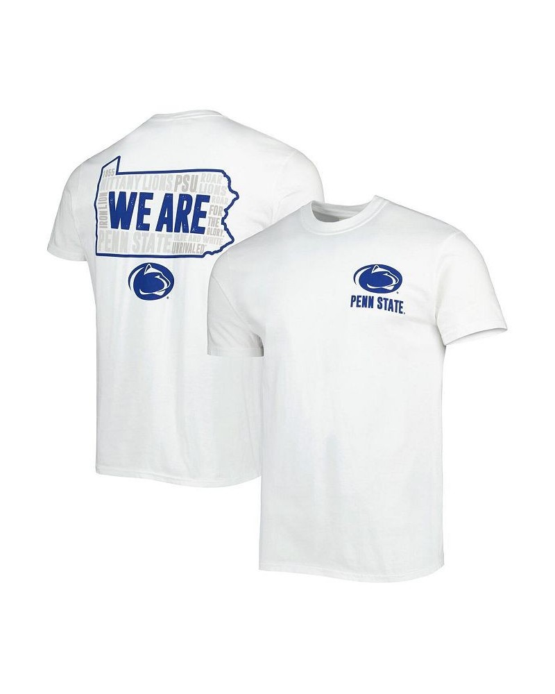 Men's White Penn State Nittany Lions Hyperlocal T-shirt $17.64 T-Shirts