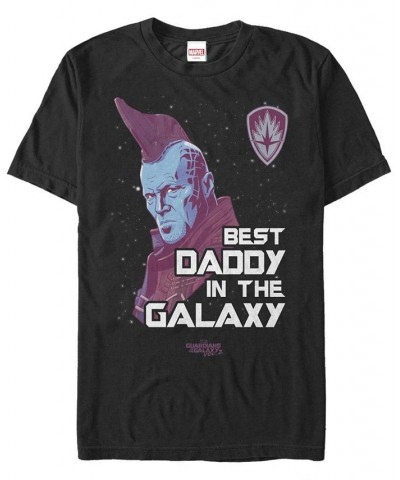 Men's Space Dad Short Sleeve Crew T-shirt Black $16.80 T-Shirts