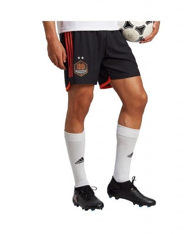 Men's Black Houston Dynamo FC AEROREADY Authentic Shorts $33.60 Shorts