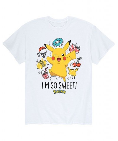 Men's Pokemon I'm So Sweet T-shirt White $20.29 T-Shirts