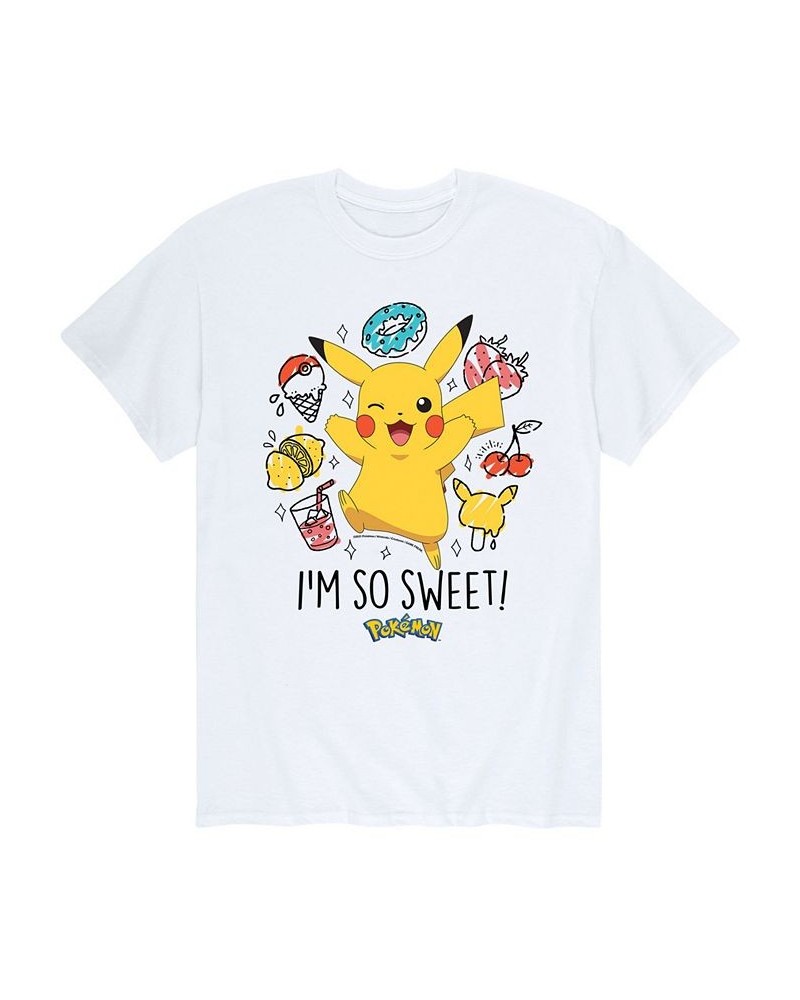 Men's Pokemon I'm So Sweet T-shirt White $20.29 T-Shirts