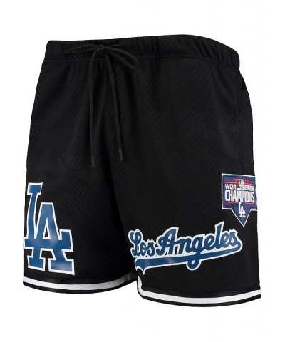 Men's Black Los Angeles Dodgers 2020 World Series Mesh Shorts $40.70 Shorts