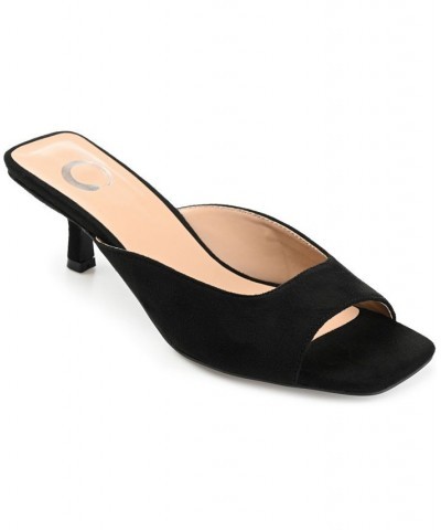 Women's Larna Slip-on Heels PD01 $48.00 Shoes