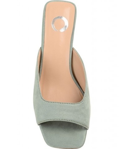 Women's Larna Slip-on Heels PD01 $48.00 Shoes