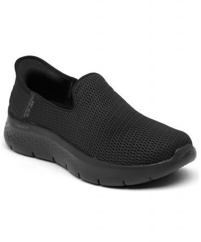 Women's Slip-Ins Go Walk Flex - Relish Slip-On Walking Sneakers Black $37.60 Shoes