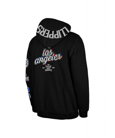 Men's Black LA Clippers 2022/23 City Edition Elite Pack Pullover Hoodie $58.00 Sweatshirt