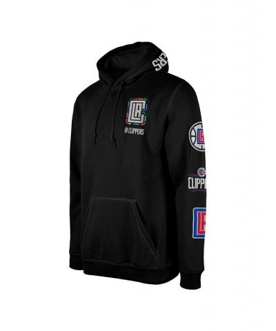 Men's Black LA Clippers 2022/23 City Edition Elite Pack Pullover Hoodie $58.00 Sweatshirt