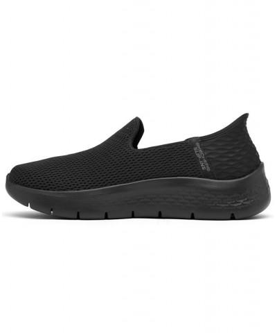 Women's Slip-Ins Go Walk Flex - Relish Slip-On Walking Sneakers Black $37.60 Shoes