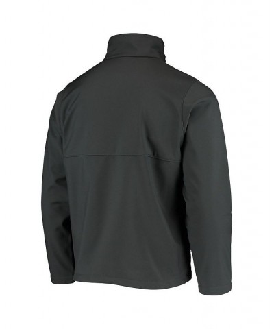 Men's Charcoal Iowa Hawkeyes Collegiate Ascender Full-Zip Softshell Jacket $45.89 Jackets