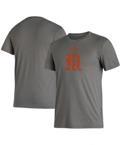 Men's Heather Gray Miami Hurricanes Modern Classic Tri-Blend T-shirt $21.60 T-Shirts