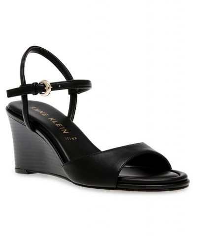 Women's Silas Wedge Sandal Black $49.40 Shoes