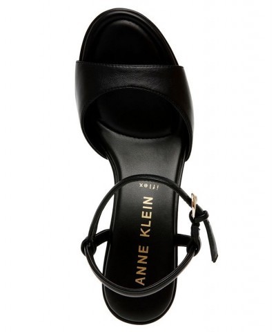 Women's Silas Wedge Sandal Black $49.40 Shoes