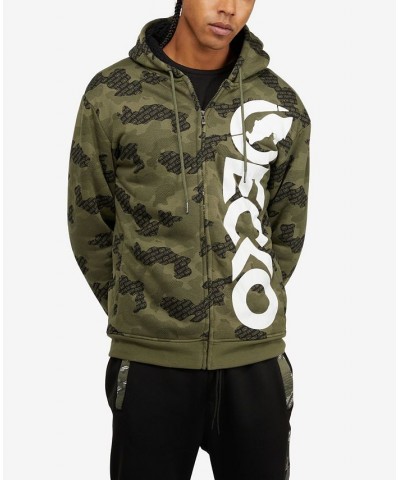 Men's Far Out Sherpa Hoodie Green $46.06 Sweatshirt