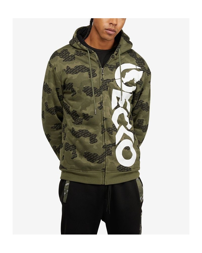 Men's Far Out Sherpa Hoodie Green $46.06 Sweatshirt