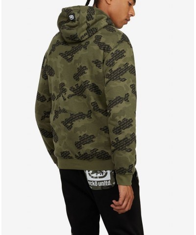 Men's Far Out Sherpa Hoodie Green $46.06 Sweatshirt