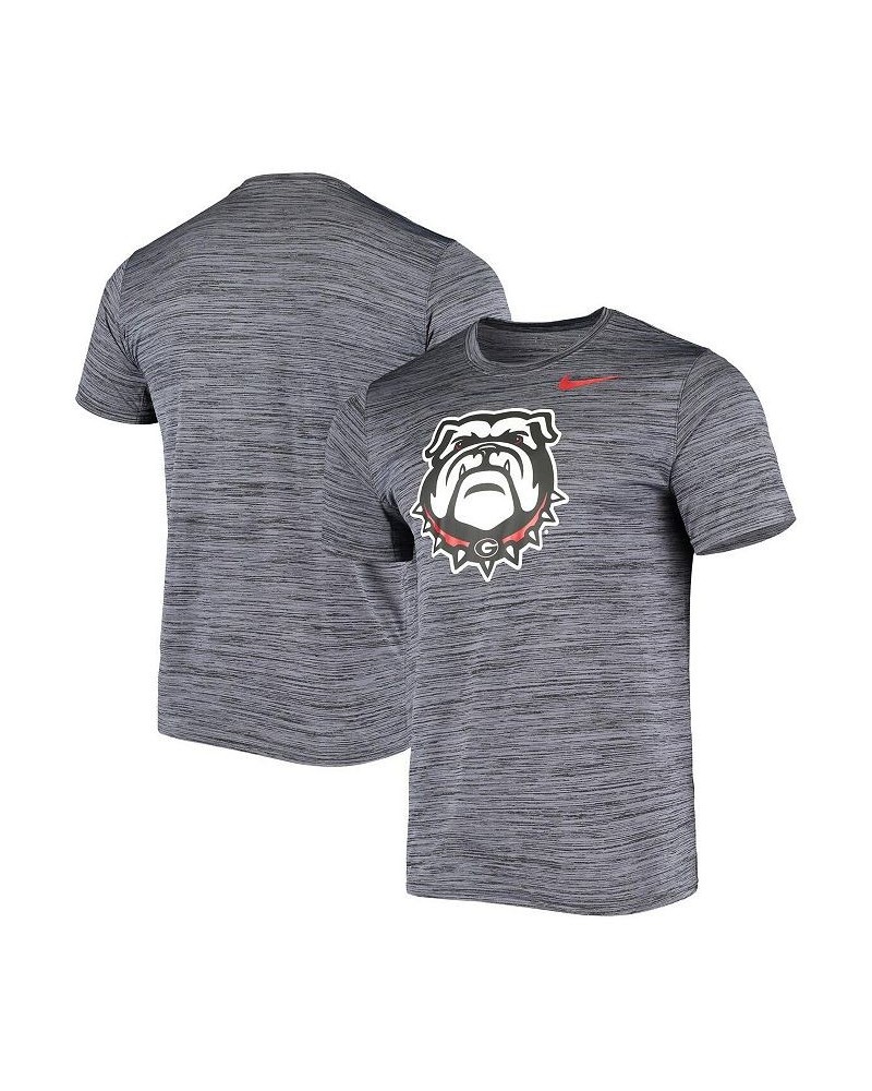 Men's Black Georgia Bulldogs Logo Velocity Legend Performance T-shirt $26.40 T-Shirts