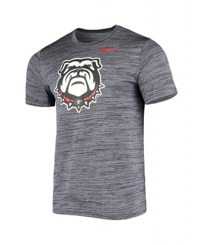 Men's Black Georgia Bulldogs Logo Velocity Legend Performance T-shirt $26.40 T-Shirts