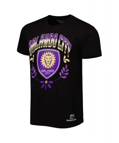 Men's Black Orlando City SC Serape T-shirt $20.16 T-Shirts