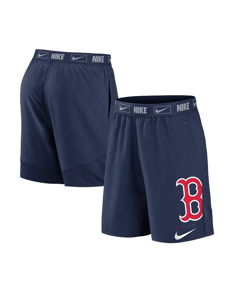 Men's Navy Boston Red Sox Bold Express Performance Shorts $31.34 Shorts