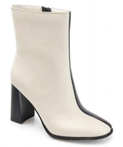 Women's January Two-Tone Bootie PD04 $50.60 Shoes