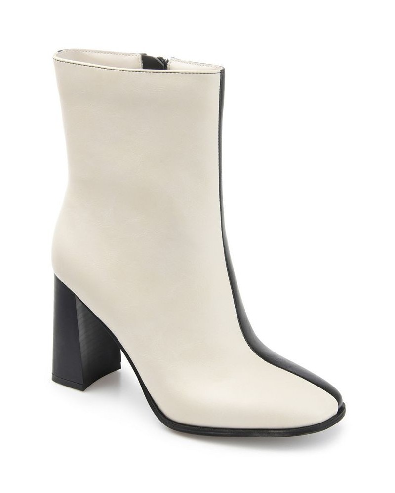 Women's January Two-Tone Bootie PD04 $50.60 Shoes