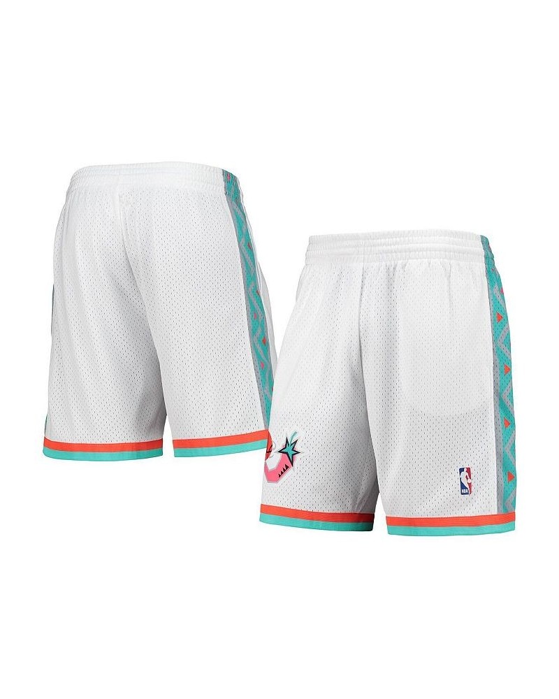 Men's White Western Conference Hardwood Classics 1996 All-Star Game Swingman Shorts $30.80 Shorts