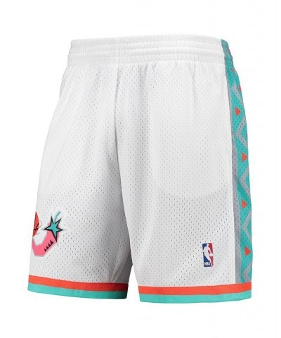 Men's White Western Conference Hardwood Classics 1996 All-Star Game Swingman Shorts $30.80 Shorts