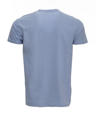 Men's Basic Henley Neck Short Sleeve T-shirt PD23 $17.39 T-Shirts