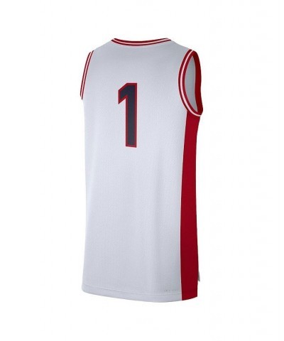 Men's 1 White Arizona Wildcats Limited Retro Jersey $49.20 Jersey