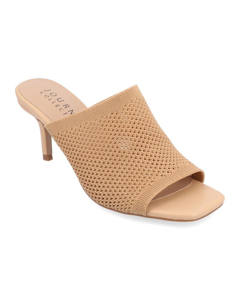 Women's Leighton Soft Knit Sandals PD02 $51.29 Shoes