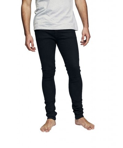 Men's Super Skinny Denim Jeans Black $34.19 Jeans