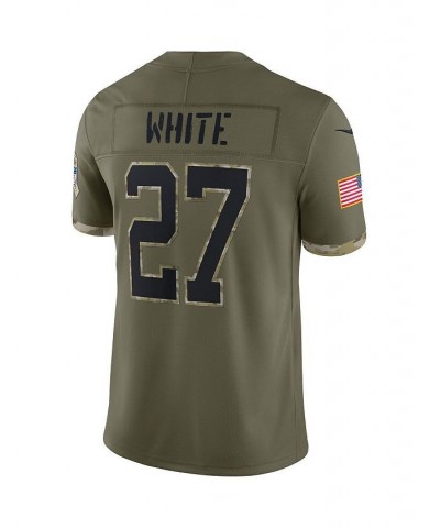 Men's Tre'Davious White Olive Buffalo Bills 2022 Salute To Service Limited Jersey $63.64 Jersey