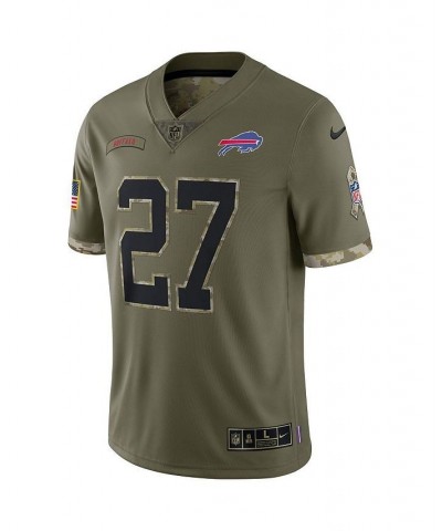 Men's Tre'Davious White Olive Buffalo Bills 2022 Salute To Service Limited Jersey $63.64 Jersey