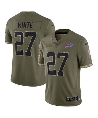 Men's Tre'Davious White Olive Buffalo Bills 2022 Salute To Service Limited Jersey $63.64 Jersey