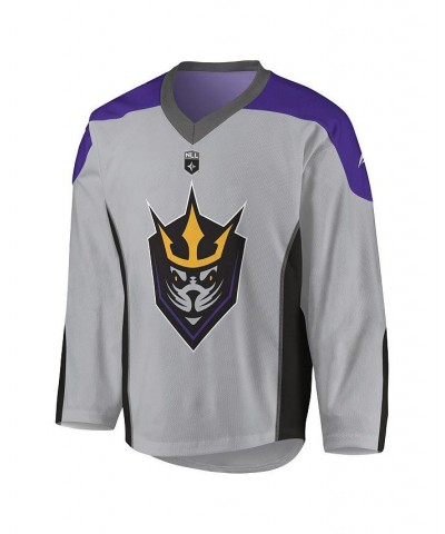 Men's Gray, Purple San Diego Seals Replica Jersey $45.00 Jersey