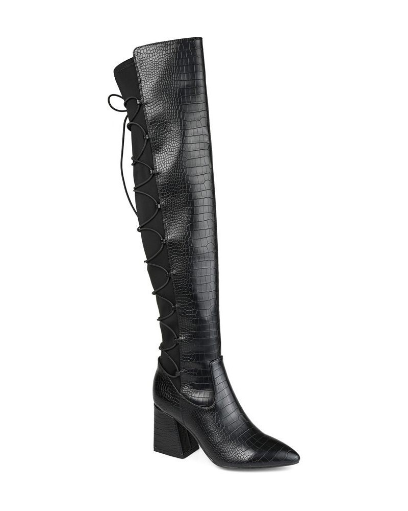 Women's Valorie Extra Wide Calf Boots PD04 $51.00 Shoes