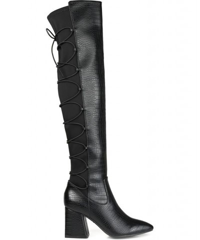 Women's Valorie Extra Wide Calf Boots PD04 $51.00 Shoes