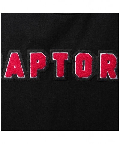 Men's Black Toronto Raptors Chenille T-shirt $23.46 T-Shirts