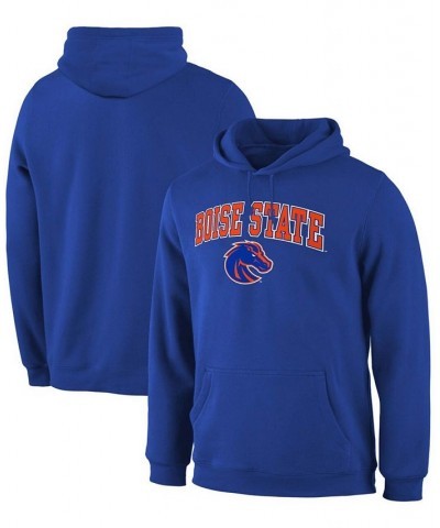 Men's Royal Boise State Broncos Campus Logo Pullover Hoodie $25.79 Sweatshirt