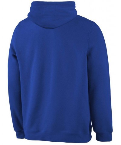 Men's Royal Boise State Broncos Campus Logo Pullover Hoodie $25.79 Sweatshirt