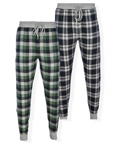 Men's Flannel Sleep Jogger Pants - 2pk. PD02 $20.50 Pajama