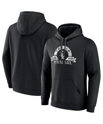 Men's Branded Black Chicago White Sox Big and Tall Utility Pullover Hoodie $35.70 Sweatshirt