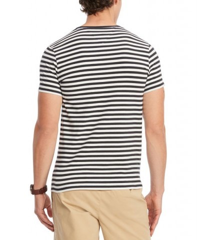 Men's TH Flex Slim-Fit Striped T-Shirt Primary Red/white $19.27 T-Shirts