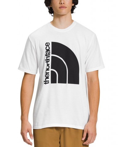 Men's Jumbo Half-Dome Logo T-Shirt White $24.00 T-Shirts