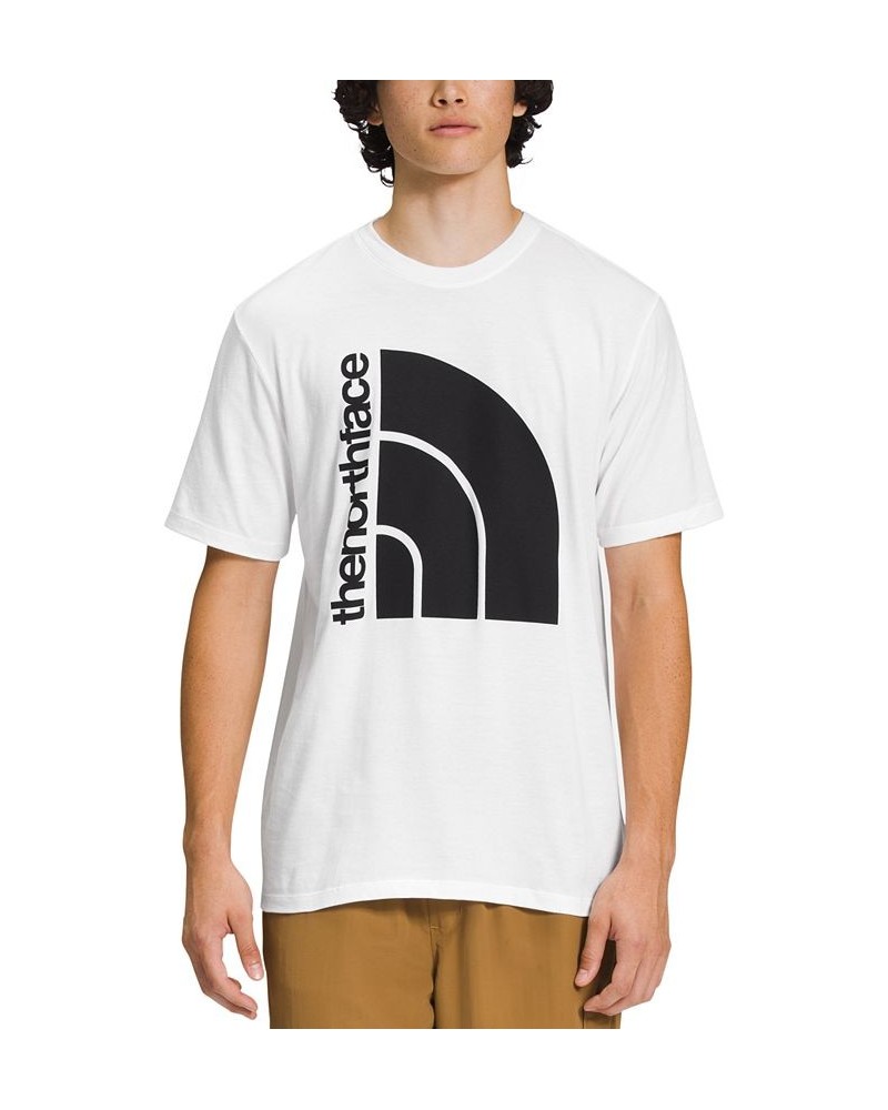 Men's Jumbo Half-Dome Logo T-Shirt White $24.00 T-Shirts