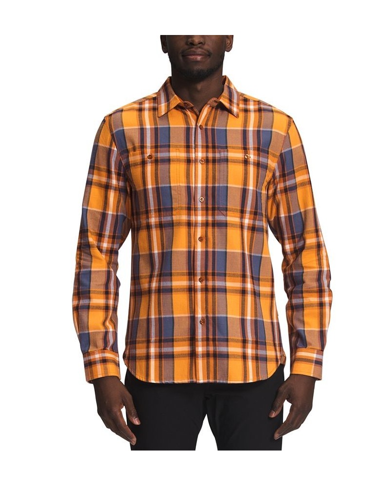 Men's Arroyo Lightweight Flannel Shirt Yellow $19.94 Shirts