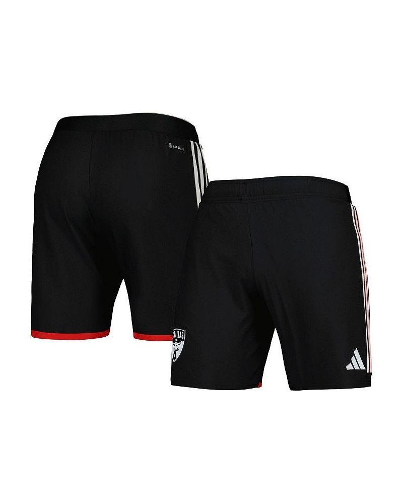 Men's Black FC Dallas 2023 Away AEROREADY Authentic Shorts $37.79 Shorts