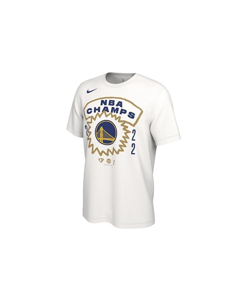 Men's White Golden State Warriors 2022 NBA Finals Champion Roster T-Shirt $23.00 T-Shirts