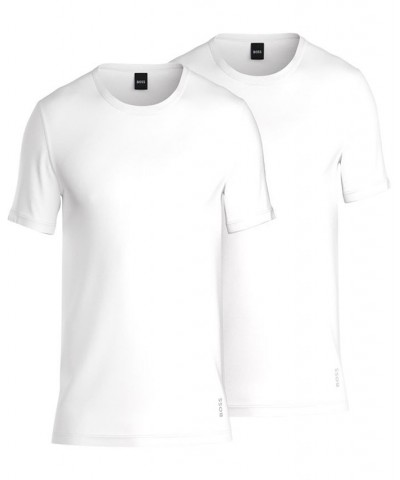 Men's 2-Pk. Modern Solid Crewneck T-Shirts White $28.08 Undershirt