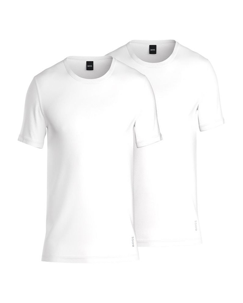 Men's 2-Pk. Modern Solid Crewneck T-Shirts White $28.08 Undershirt